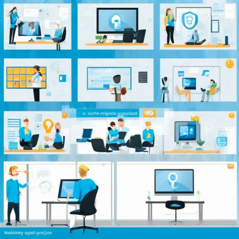 オンラインセキュリティ学習のイメージ